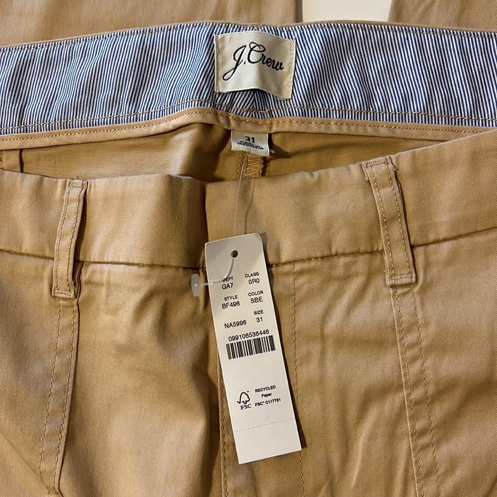 J. Crew Patch-Pocket Slim Boyfriend Chino Pant - Picture 6 of 7